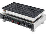 Ferro Per Waffle - Macchina Per Waffle - Commerciale - 50 Fori - Rivestimento Antiaderente - 110/220 V - Elettrica