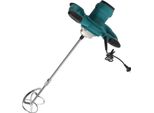 Miscelatore Manuale Elettrico - Miscelatore Per Vernici E Malte - 2100 W - 6 Velocità - 0-800 Giri/Min - Bassa Rumorosità - Cavo Da 1,8 M - Blu