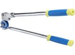 Curvatubi - Utensile Manuale Da 10 Mm - Curvatura A 0-180° - Curvatura Ad Angolo Di 90° - Acciaio Al Carbonio - Impugnatura Diritta - Per Uso Intensivo