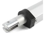 Attuatore Lineare Elettrico - Attuatore Dc - Corsa 200 Mm - Forza 1000-1500 N - Velocità 5 Mm/S - Dc 24 V - IP54 - Lunghezza Totale 505 Mm - Argento