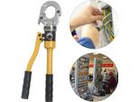 Pressa Idraulica Per Tubi - Pinze Di Pressatura - Forza Di Pressatura 8 T (8.000 Kg) - Th 16-32 Mm - Acciaio Cr40 - Per Tubi Compositi