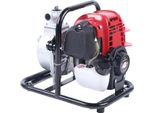 Pompa Acqua Benzina - Wp 10-140F - 4 Tempi - Monocilindrico - Raffreddato Ad Aria - Portatile - Pompa Di Spinta - Spina Ue - Rosso