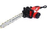 Motosega Elettrica - 2000 W - Lama Da 40 Cm - 220 V - Spina Ue - Motore In Rame - Cambio In Metallo - Rosso