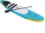 Tavola Da Sup Gonfiabile - Set Completo - Dimensioni 305×76×10 Cm - Ponte Antiscivolo - Portata 150 Kg - Pressione 12-15 Psi - Accessori: Pompa, Pagaia E Pinna - Rosso