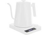 Bollitore - Bollitore Elettrico Per Tè - Potenza 1200 W - Display A Led - Design Moderno - Bianco