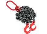 Braca A Catena - QZL-WWHWWH-002 - Regolabile - Lunghezza 2 M - Portata 3 T - Diametro Catena 8 Mm - Acciaio Legato - Per Miniere, Porti, Costruzioni
