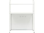Organizzatore Da Scrivania - Scaffale Per Archiviazione - Resistente Alla Ruggine - Grande Capacità - Scaffale Da Scrivania - Per Soggiorno/Camera Da Letto/Cucina - Bianco