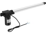 Attuatore Lineare - 12V Dc - Corsa 500 Mm - Spinta 6000 N - Velocità 5 Mm/S - IP44 - Finecorsa Integrati - Lega D'alluminio