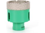 Set Di Seghe A Tazza Diamantate - 6 Pezzi - 20/25/42/50/55/68 Mm - Resistente Al Calore - Per Granito, Gres, Rame, Ferro, Acciaio Inox - Verde