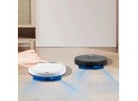 Robot Aspirapolvere Bianco Intelligente, Aspirapolvere E Pulizia 2 In 1, Bagnato/Asciutto, Forte Potenza Di Aspirazione, Controllo Tramite App
