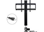 Sollevatore Tv Motorizzato, Sistema Elettrico Per Televisori Da 26-57", Telecomando, Altezza Di Sollevamento 900 Mm, Max. 80 Kg, Nero"