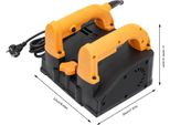 Taglia Intonaco Elettrico Per Pareti - Lama Standard - Potenza 1200 W - Larghezza Taglio 15 Cm - Profondità Taglio 1-4 Mm - Velocità 1000-4000 Giri/Min - Lame 26 - Motore In Rame Puro - Oro