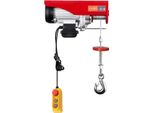Argano Elettrico A Fune/Montacarichi, Portata 1000 Kg, Rosso, Per Officina/Garage