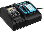 Per Makita, Batteria Sostitutiva 18V Li-Ion, Viola, Compatibile Con BL1830/BL150B/BL1860B, Per Trapani A Percussione/Utensili Elettrici