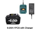 Batteria Di Ricambio Compatibile Con Makita Lxt 18V, Li-Ion 18650, Arancione, Adatta Per BL1830/BL1860/BL1890/LXT400