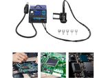 Stazione Di Saldatura Multifunzione Per La Rilavorazione Di Bga - Pistola Ad Aria Calda E Saldatore Smd - 780 W - 220-240 V 50 Hz - Display Lcd - Commutabile °F/°C - Ambiente 0-40 °C