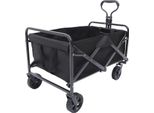 Carretto Pieghevole, Carrello Da Trasporto Per Spiaggia E Giardino, Design Robusto, Ruote In Gomma, Per Uso Esterno