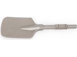 Scalpello Per Martello Demolitore/Martello A Scalpello - 65A - Gambo Esagonale Da 28,6 Mm - Acciaio Al Cromo 40Cr - Temprato - Forgiato Da Un Unico Pezzo