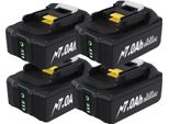 Batteria Di Ricambio BL1830 Per Makita 18V Lxt, Li-Ion 18650 7000 Mah, Compatibile Con BL1860/LXT400, Blu Cielo