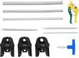 Pinze Per Pressatura Di Tubi E Pinze Per Crimpatura - Utensile Per Pressatura Di Tubi Compositi Multistrato - Profilo Th TH16 TH20 TH26 - Acciaio Inossidabile - Nero