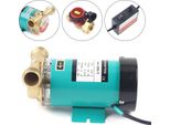 Pompa Di Rilancio, Pompa Di Circolazione Automatica Per Acqua Calda/Fredda Con Flussostato In Ottone, 25 L/Min 120 W 230 V, Spina Ue, Ciano