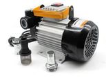Pompa Diesel Elettrica, Pompa Di Trasferimento Carburante/Olio YB60, 550 W 220 V, 20-60 L/Min, Spina Ue, Argento