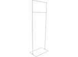 Arco Nuziale Rettangolare In Metallo, Fondale/Quadro In Palloncino, 5 Piedi (155 Cm), Bianco, Misura L