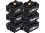 BL1830 Batteria Di Ricambio 18V Per Makita, Li-Ion 7000Mah 18650, Compatibile Con BL1860/LXT400/6B, Colore: Oro