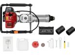 Convogliatore A Benzina, 52 Ccm 2 Tempi 1900 W, Raffreddato Ad Aria, Monocilindrico, Per Pali Di Recinzione/Giardinaggio, Rosso/Nero