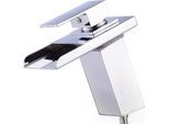 Rubinetto Da Bagno - Rubinetto Per Lavabo - Montaggio A Parete - Corpo In Metallo - Corpo Valvola In Ottone - Argento