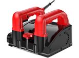 Taglierina Elettrica Per Calcestruzzo/Smerigliatrice Per Muri, 1200 W, 3000 Giri/Min, Lama Standard, Rosso, Set Di Raschietti Per Muri