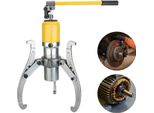 Set Di Estrattori Idraulici Per Mozzi/Cuscinetti - Estrattore Integrato - 20 T - 3 Bracci - Corsa 70 Mm - Lunghezza Braccio 375 Mm - Lunghezza Totale 430 Mm - Ghisa