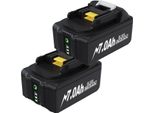 Batteria 18V Compatibile Per Makita Lxt, BL1830/BL1860, 7000 Mah Li-Ion 18650, Nero