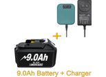 Per Makita, Batteria Di Ricambio 18V Li-Ion, Blu Cielo, Compatibile Con BL1830/BL1840/BL1860/BL1890