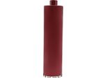 Punta Diamantata Per Carotaggio - Punta Per Carotaggio - Per Calcestruzzo, Cemento, Muratura, Muro - Denti Piatti - 63/76/112 Mm - Rosso