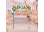 Arco Di Metallo Con Sfondo, Arco Nuziale Con Base, 2 X 1,5 M, Verde Oliva, Xs (Vecchio), Arco Di Palloncini Per Cerimonia/Compleanno/Decorazioni Per La Casa