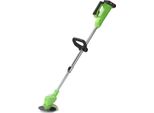 Tagliaerba / Decespugliatore - Batteria 21V - Senza Fili - 2 Batterie Incluse - 18000 Giri/Minuto - Manico Telescopico - Spina Ue - Verde