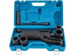 Moltiplicatore Di Coppia Per Dadi Ruota - Attrezzo Per Lo Smontaggio Di Autocarri - Rapporto Di Trasmissione 1:64 - Max 4800 N-M - Quadro 25 Mm - Manuale - Acciaio Legato - Nero