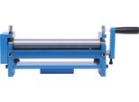 SJ-300 Curvatrice Manuale E Rullo Bordatore Per Lamiera, Filo E Tubo Tondo, Curvatura Di Lamiere, Blu