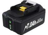 BL1830 Batteria Di Ricambio, 18V Li-Ion 7000 Mah (18650), Compatibile Con Makita Lxt BL1830/BL1860/LXT400, Colore Beige