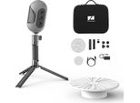 3Dmakerpro Mole, Scanner 3D Portatile Per Stampanti 3D, Precisione 0,05 Mm, Risoluzione 0,1 Mm, 10 Fps, Scansione Di Oggetti Neri, Primario