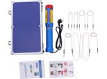 Riscaldatore A Induzione Magnetica Per Auto, Senza Fiamma, 1100 W 220 V, Con 8 Bobine Riscaldanti, Blu