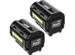 Batteria Di Ricambio Per Ryobi 40V, Agli Ioni Di Litio 6000 Mah, Compatibile Con Le Serie OP4050/OP4060, Per Tosaerba, Colore Grigio