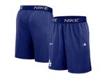 Sporthose NIKE Nike Shorts Los Angeles Dodgers Nike AC DF Knit, Mädchen, Gr. S, US-Größen, blau, 100% Polyester, Hosen Sporthose