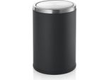 Cestino 9 L In Metallo Verniciato A Polvere Nero