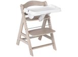 Hauck Ess- Alpha Tray , Weiß , Kunststoff , 46x56.5x22.5 cm , SGS-geprüft , Babymöbel, Hochstühle & Zubehör, Hochstuhlzubehör, Ess- & Spielbretter