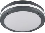 Piave Lampada Da Facciata Plafond Per Esterni - Movement Sensor Antracite Trio 676960142