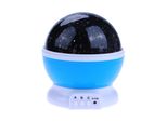 Aga Star Projector - Luce Notturna 2In1 Usb Blu