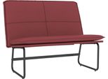 Syfax™ Panca Rosso Vino 100X75X76 Cm In Pelle Finta
