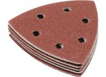 Makita Carta Vetrata Deltoide, 10 Pezzi. Chiusura A Velcro - Legno / Metallo - K100
